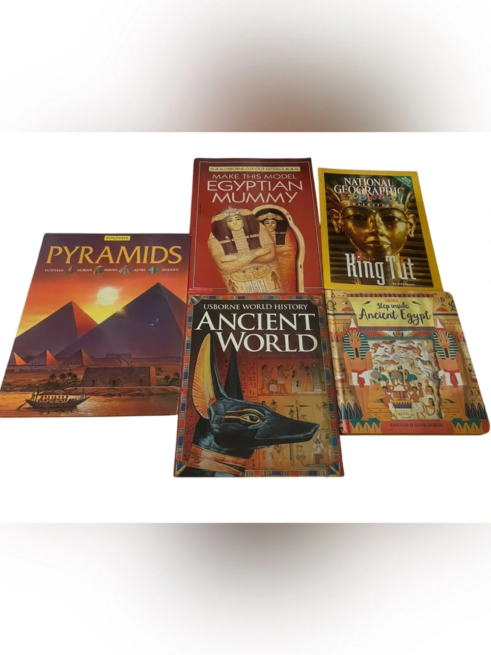 Ancient Egypt Hardcover Book Collection Lot of 5 Books